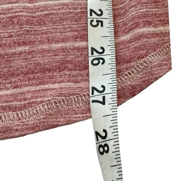 NEW Scotch & Soda Women’s Large Red Serafino Shirt With Rib Structure NWT - Picture 6 of 7